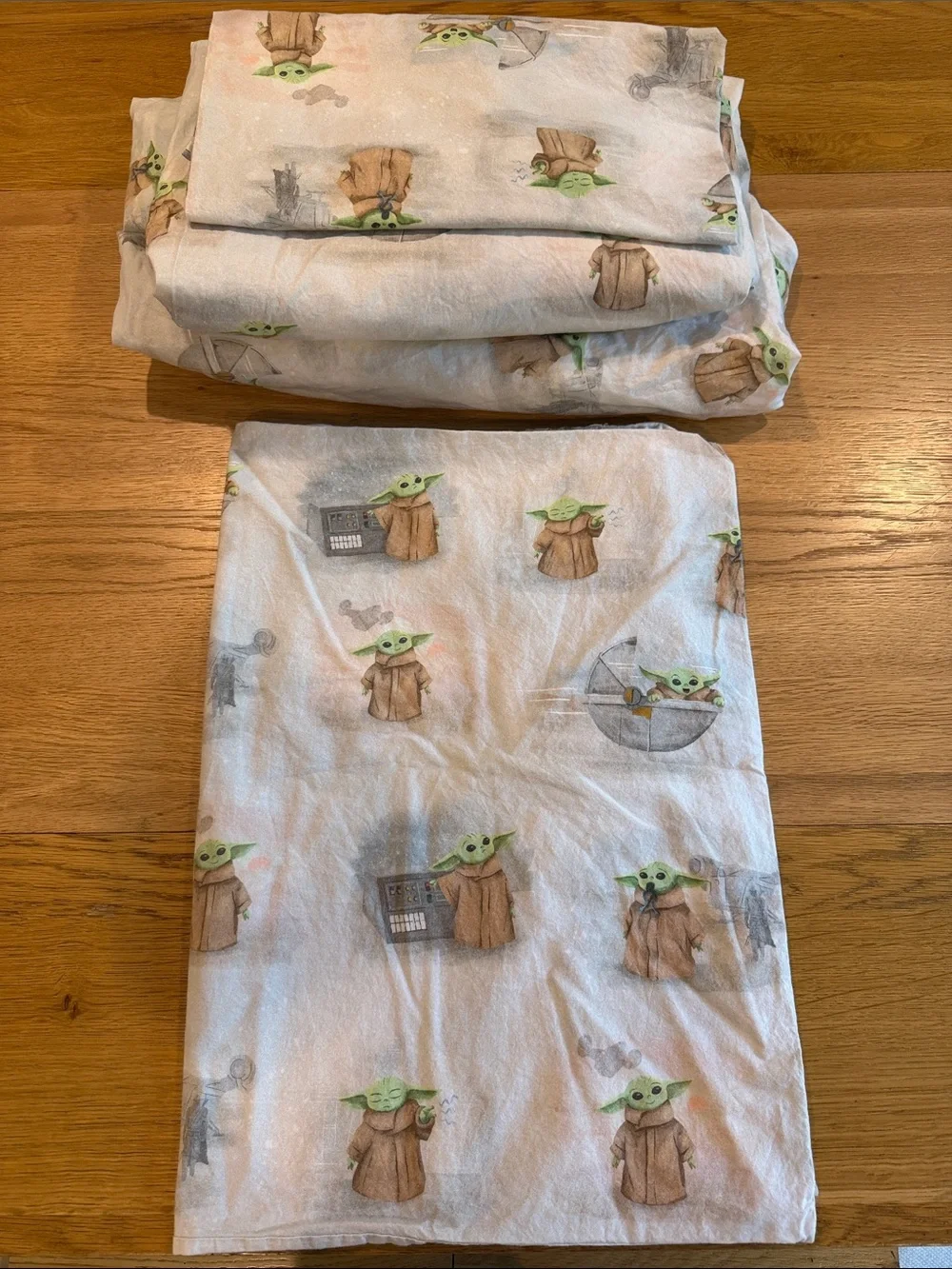 Pottery Barn Kids : Star Wars Grogu Full Sheet set